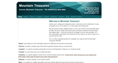 Desktop Screenshot of mountaintreasuressonora.com